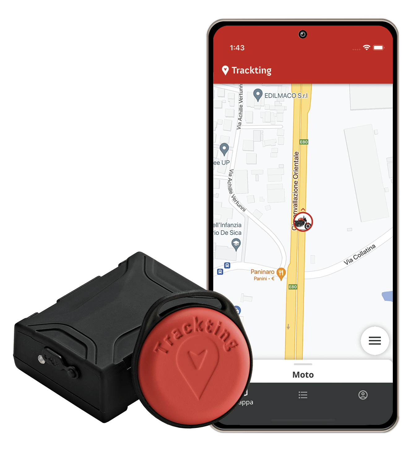 Localizzatore GPS per Auto 10000mAh GPS Tracker Senza Abbonamento